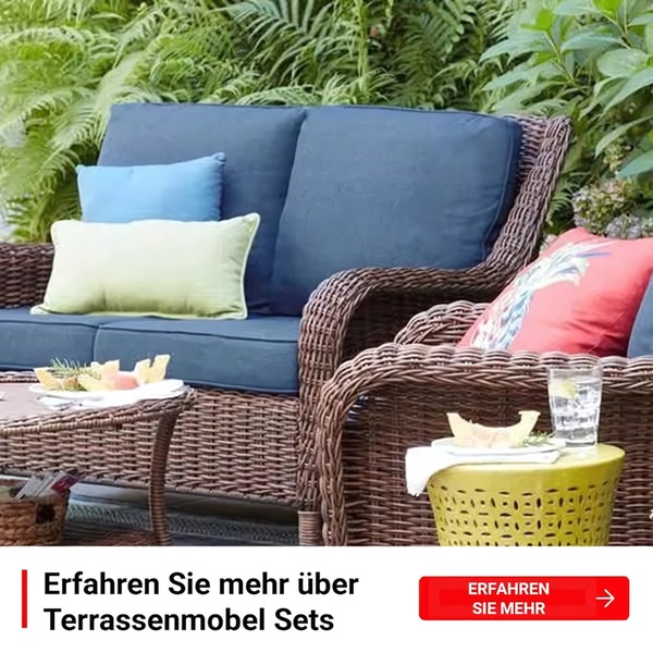 patio furniture set, outdoor sofa set, wicker furniture set, garden lounge set, patio lounge furniture, brand awareness, lifestyle, calm, fresh, brown, blue, green